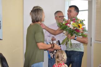 Recepción a Teresa Portela