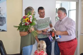 Recepción a Teresa Portela