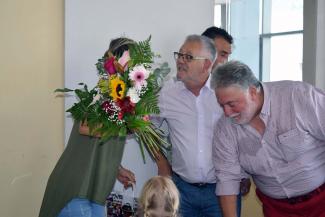 Recepción a Teresa Portela