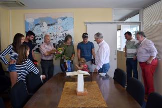 Recepción a Teresa Portela