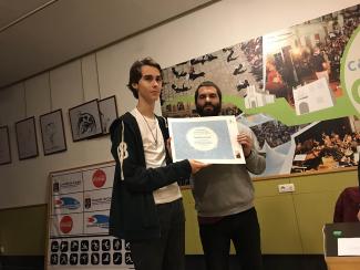 Entrega de premios do 15º Certame de Cómic de Cangas