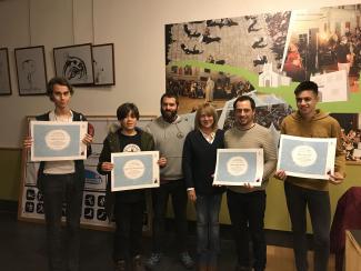 Entrega de premios do 15º Certame de Cómic de Cangas