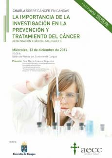 Presentación da charla sobre cancro que organiza AECC