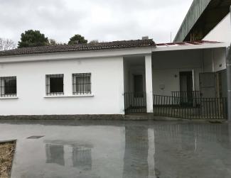 Obras en el Pabellón del CEIP de Castrillón