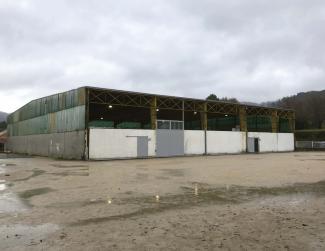 Obras en el Pabellón del CEIP de Castrillón