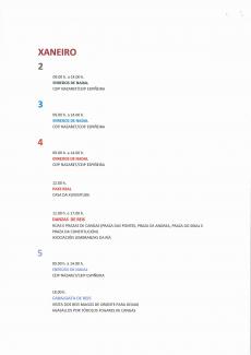 Presentación da programación do Nadal 2017/18