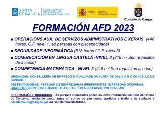 ACCIÓNS FORMATIVAS AFD 2023