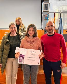 Entrega premios cartas de amor