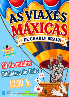 Biblioteca de Coiro. Martes 20 de outubro ás 17:30 h.
